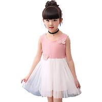 girls sports polka dot dress cotton all seasons spring fall long sleev ...