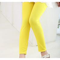 girls casualdaily solid pants cotton summer winter