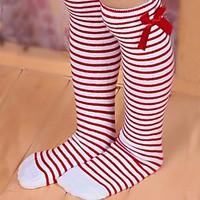 girls springfall bowknot thin leggings cottonpolyester