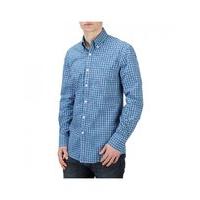 gingham check casual shirt