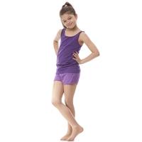 girls 1 pair silky dance shimmer full foot tights