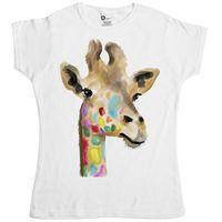 giraffe spots womens t shirt giraffe spots