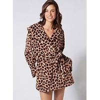 Gini giraffe hooded robe