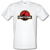 Giraffic Park male t-shirt.