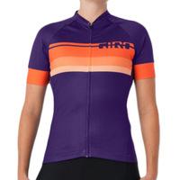 giro chrono expert ladies short sleeve cycling jersey purple xsmall