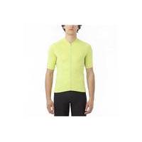 giro ride lt short sleeve jersey light green m