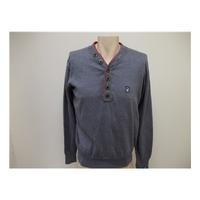 gio goi grey cotton jumper gio goi grey jumper