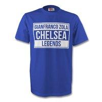 gianfranco zola chelsea legend tee blue