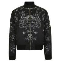 GIVENCHY Reversible Tattoo Print Bomber Jacket