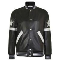 GIVENCHY Star Arm Leather Jacket