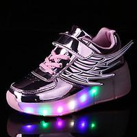 girls sneakers spring fall light up shoes comfort novelty pu outdoor a ...