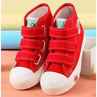 girls sneakers comfort canvas spring fall outdoor casual walking magic ...