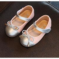 girls flats first walkers leatherette spring fall outdoor casual walki ...