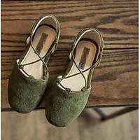 girls flats summer comfort pu casual flat heel