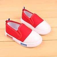 girls loafers slip ons comfort canvas casual black pink red white