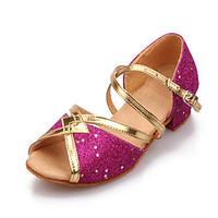 girls shoes bluegoldpinksilver flat heel 3 6cm sandals pu