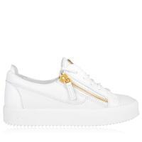 GIUSEPPE ZANOTTI May Leather Low Top Trainers