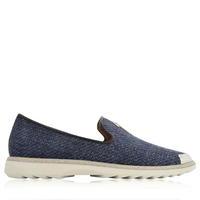 giuseppe zanotti kevin denim slip on shoes