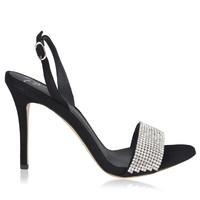 GIUSEPPE ZANOTTI Crystal Strap Stiletto Sandal