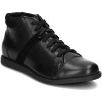 gino rossi break mens shoes trainers in black