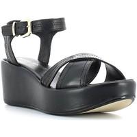 Gianluca Giordano E15E608 42 Wedge sandals Women Black women\'s Sandals in black