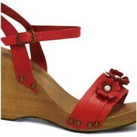 Gianluca 090ROSSO women\'s Sandals in red