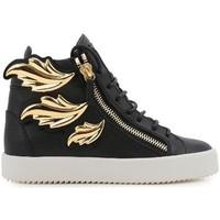 giuseppe zanotti rs6096001 womens shoes high top trainers in black