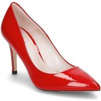 gino rossi savona womens court shoes in red