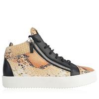 GIUSEPPE ZANOTTI May Snake Mid Top Trainers