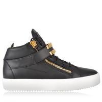 GIUSEPPE ZANOTTI Gold Tooth May High Top Trainers