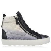 GIUSEPPE ZANOTTI May London Snake High Top Trainers