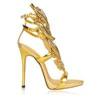 GIUSEPPE ZANOTTI Cruel Leather Sandal Heels