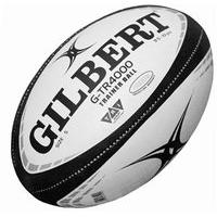 gilbert g tr4000 training rugby ball whiteblack