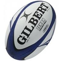 Gilbert G-TR4000 Training Rugby Ball - Size 5 - White/Navy