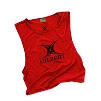 Gilbert Polyester Bib - Red