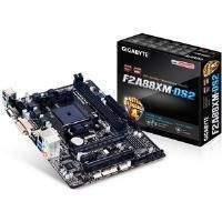 Gigabyte GA-F2A88XM-DS2 Motherboard Socket FM2+ AMD A88X MicroATX RAID Gigabit LAN (AMD Radeon HD 8000/7000)