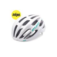 Giro Saga Mips Equipped Helmet In White/pearl M 55-59cm, White/pearl