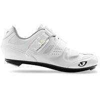 giro solara ii womens road shoe in white 42 white