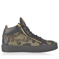 GIUSEPPE ZANOTTI Jeep Camouflage High Top Trainers