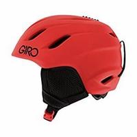 Giro Nine Jr Youth Snow Helmet 2017: Matt Bright Red S 52-55.5cm