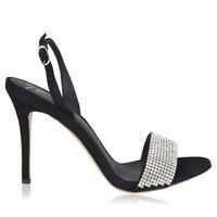 GIUSEPPE ZANOTTI Crystal Strap Stiletto Sandal