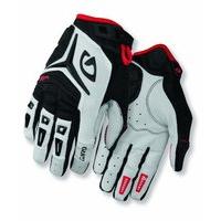 giro xen cycling gloves white black sizem