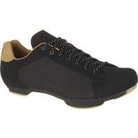 Giro Republic Road Cycling Shoe In Black Canvas/gum 48, Black Canvas/gum