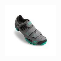 Giro Manta R Womens Mtb Cycling Shoes In Charcoal/turquoise 42, 