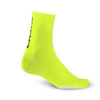 Giro Hrc Team Cycle Sock, Yellow, S