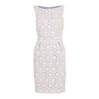 Gina Bacconi Daisy Embroidered Organza Dress