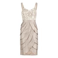 Gina Bacconi Daisy Chain Embroidered Dress