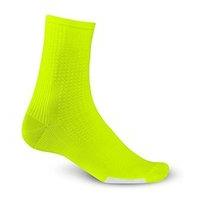 Giro Hrc Team Cycle Sock, Yellow, L