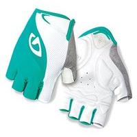 Giro Tessa Gel Bike Glove White/turquoise Size M 2017 Full Finger Bike Gloves