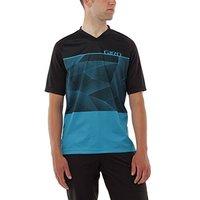 giro blue jewel geo 2017 roust short sleeved mtb jersey